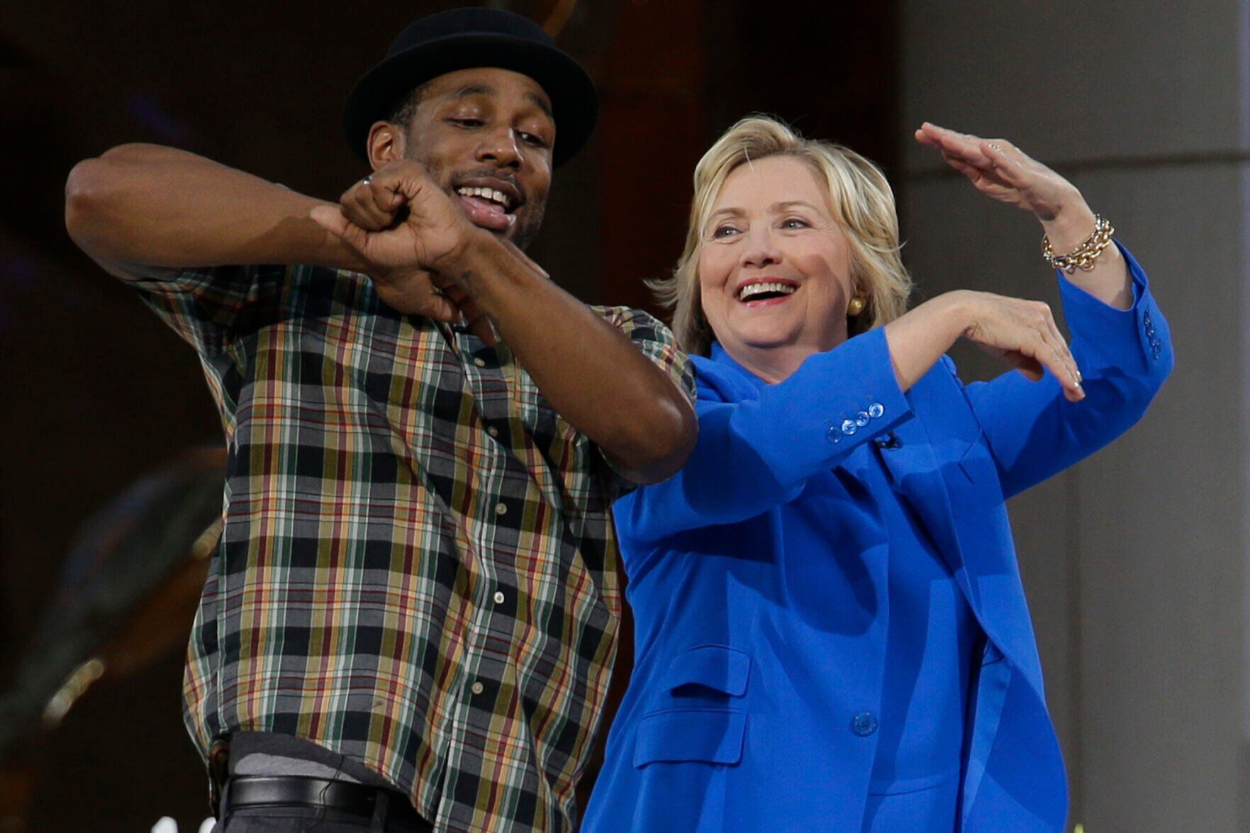 Hillary Rodham Clinton, DJ Stephen "tic" Président